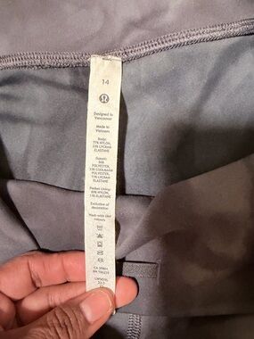 Lululemon Gray Leggings - Size 14